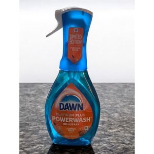 Pumpkin Spice Dawn Platinum Power Wash 16 fl oz‎ Dish Spray Limited Edition NEW